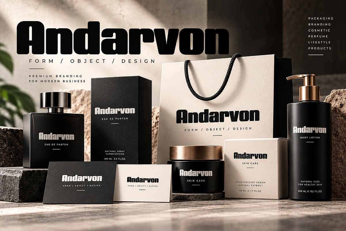 Andarvon, a Slab Serif Font by Wow Magic (Photo 2 of 5)