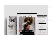 Blog Media Kit Template | 3 Pages, a Stationery Template by Blogger Kit Co. (Thumbnail 2 of 8)
