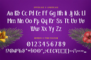 Tropical Maokai - Groovy Summer Font, a Sans Serif Font by Pekotype (Thumbnail 3 of 14)