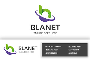 Blanet Letter B Logo