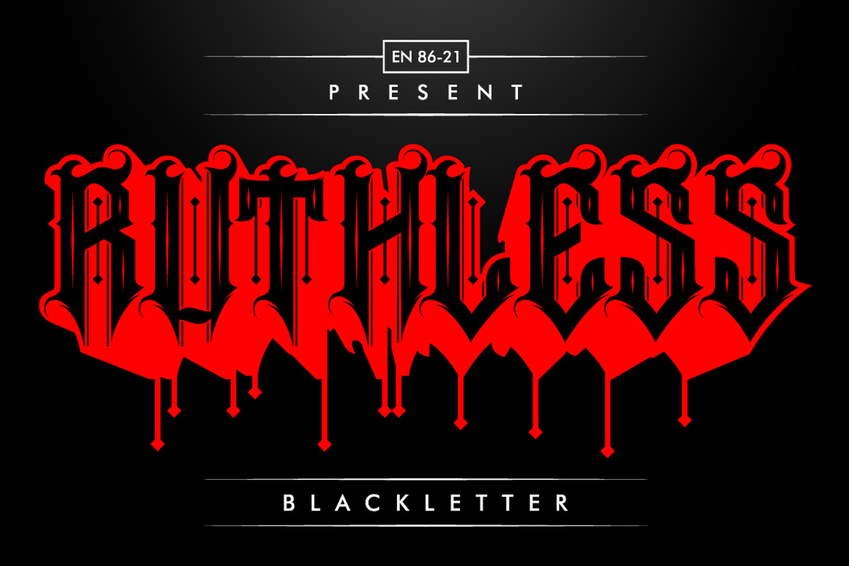 Ruthless Typeface