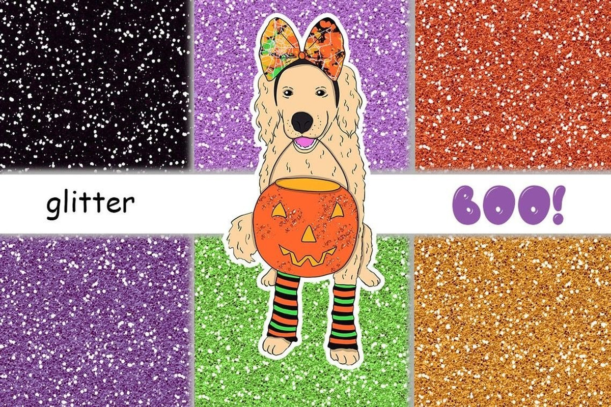 Boo Glitter, a Texture Graphic by GlamArtZhanna (Photo 3 of 3)