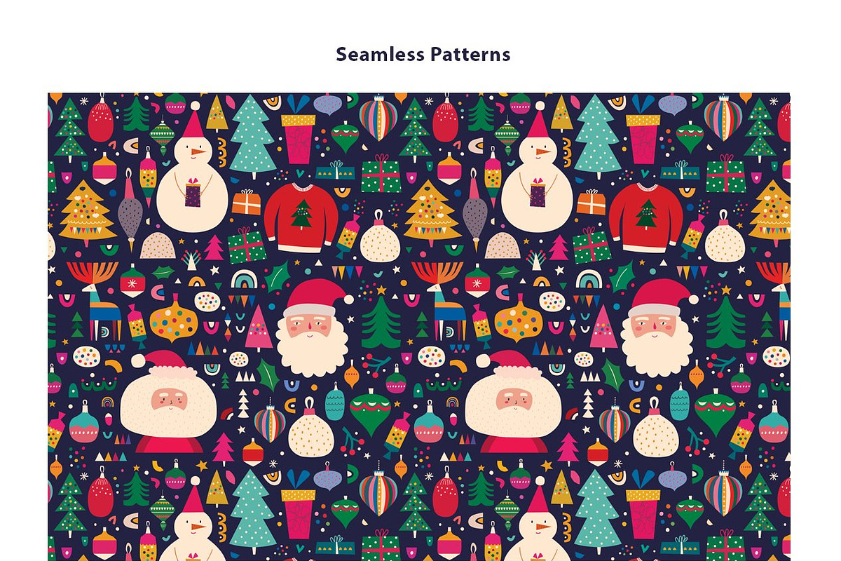 BEST CHRISTMAS BUNDLE 16 PRODUCTS, an Animal Illustration by MoleskoStudio (Photo 48 of 56)