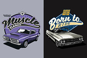 Classic Car Collection vol 5, a Transportation Illustration by The BolzStudio (Thumbnail 9 of 11)