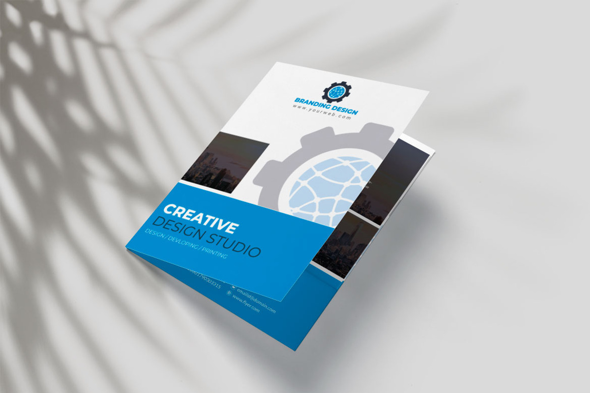 Folder Template for Branding, a Stationery Template by BrandlyTemplate (Photo 1 of 3)