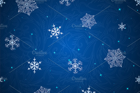 3 winter seamless patterns preview 4