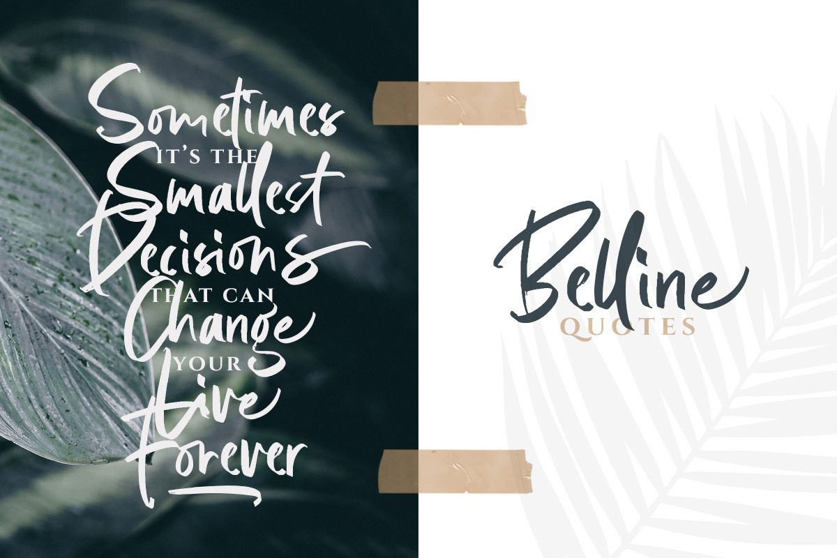 Bargitta Script SVG Font preview 5