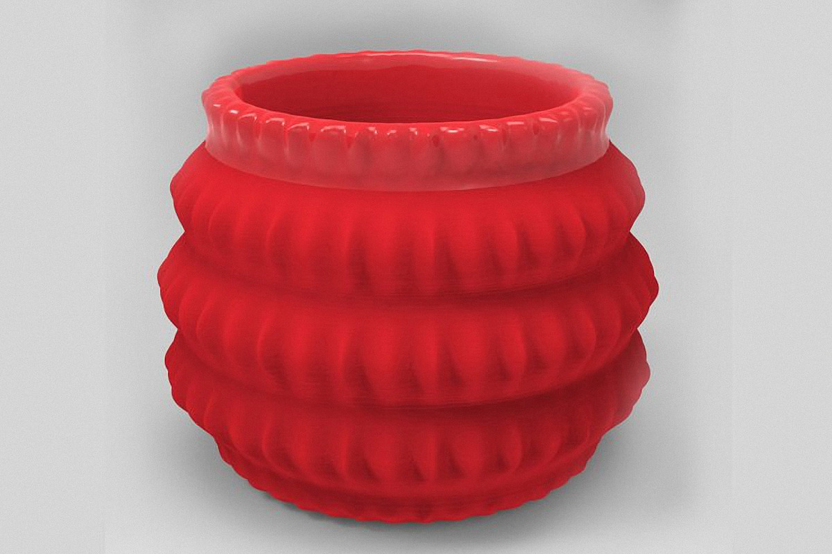 Barrel Plant 3D Printing Flowerpot, an Object 3D Model by Kseniya-Omega (Photo 1 of 5)