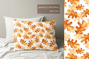 Cozy Autumn Fox & Oak Leaf, an Animal Illustration by Gribanessa (Thumbnail 6 of 11)