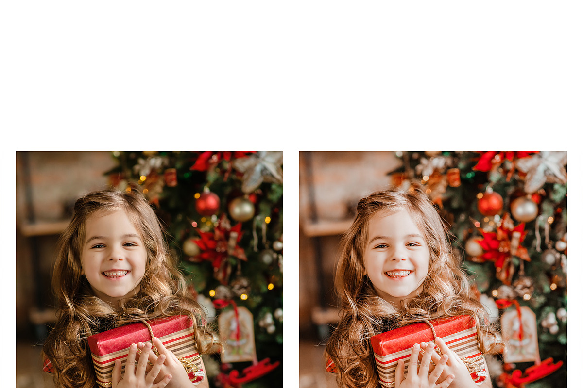 10 Christmas Lightroom Presets, a Preset Add-On by MockTurtleStudio (Photo 2 of 11)