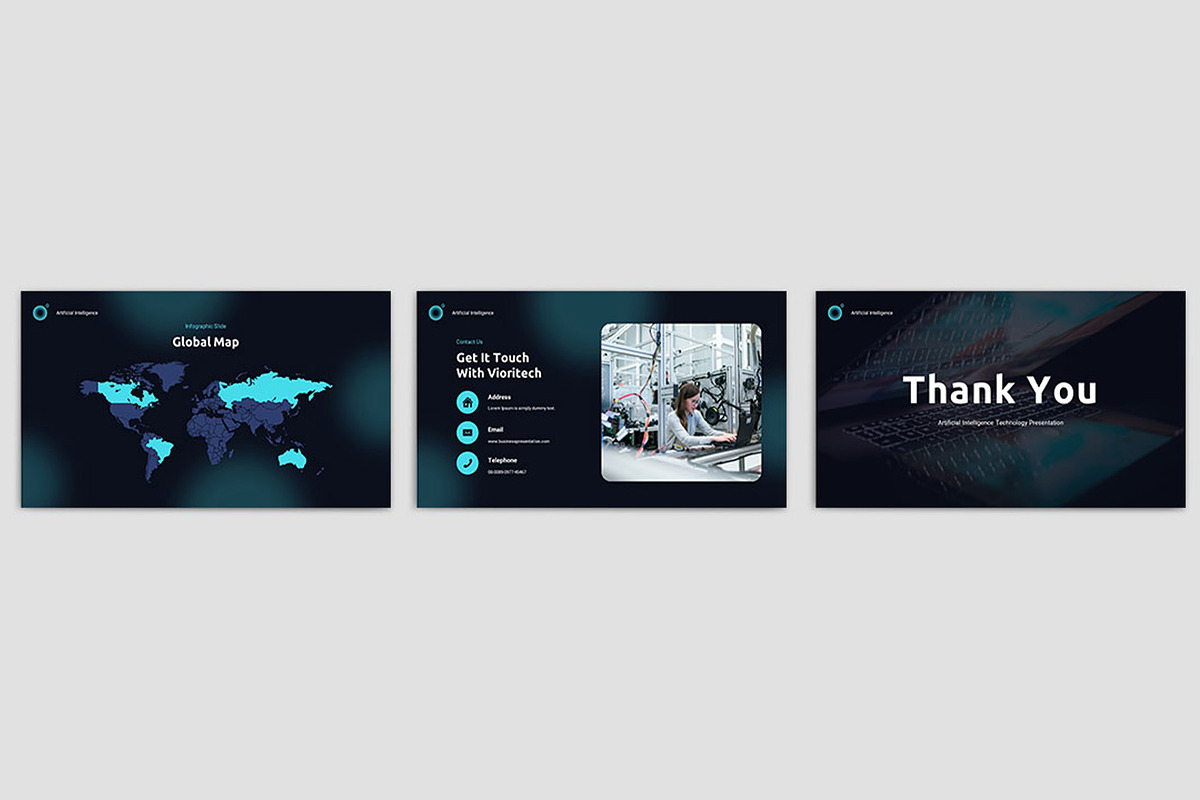 Vioritech Presentation Template, a Presentation Template by TypeMakers (Photo 2 of 5)