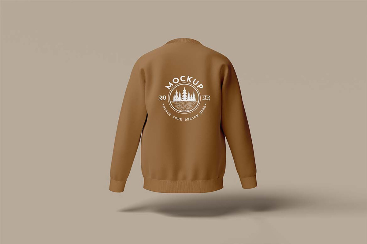 Sweatshirt Mockup, a Shirt Mockup by Eka Restu D. Putra (Photo 3 of 5)
