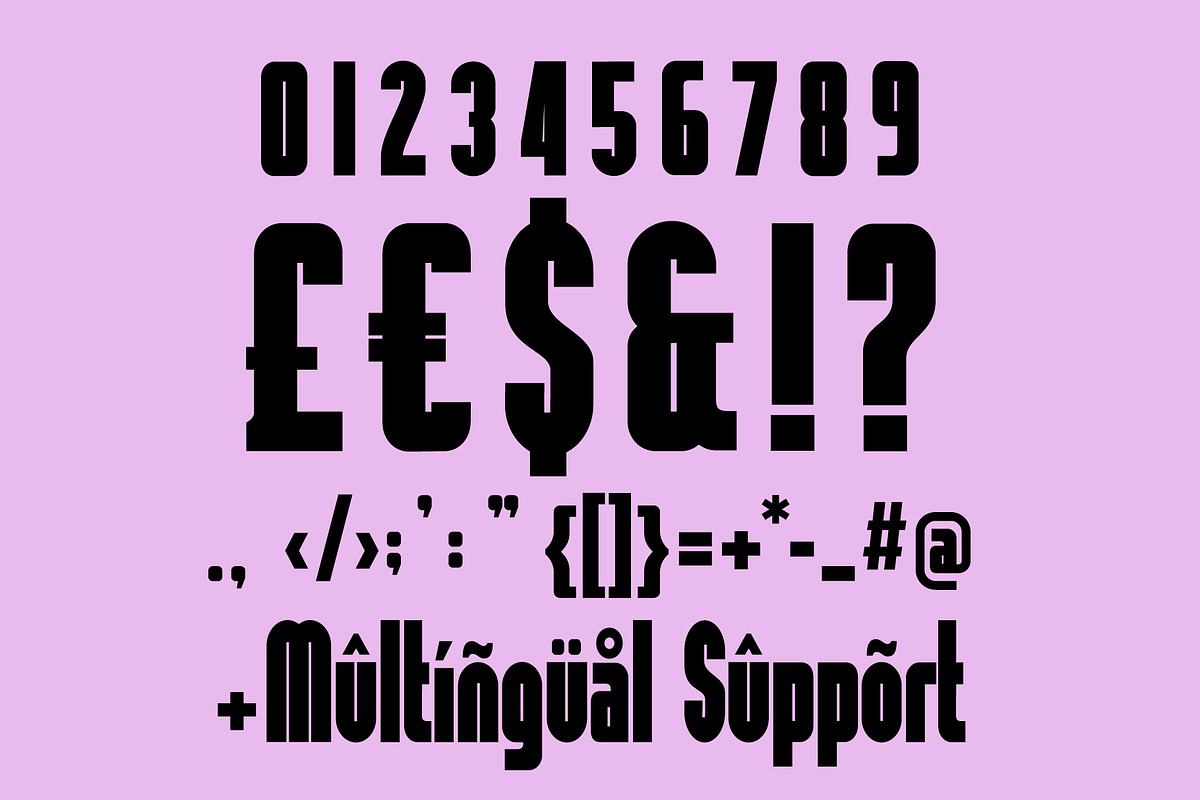 GUSTO, a Sans Serif Font by Loudoun Design Co. (Photo 4 of 9)