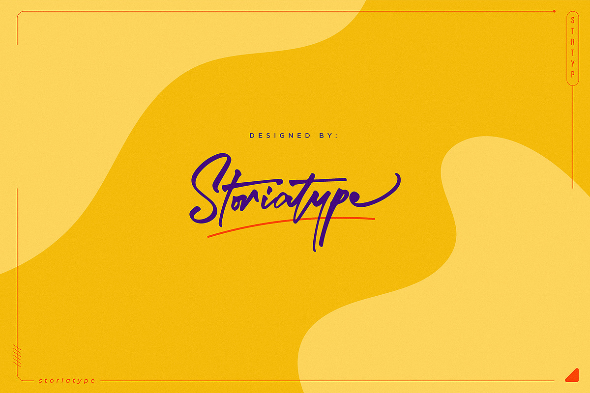 Moonline - Monoline Handwritten Font, a Handwritten Font by Storiatype (Photo 7 of 7)