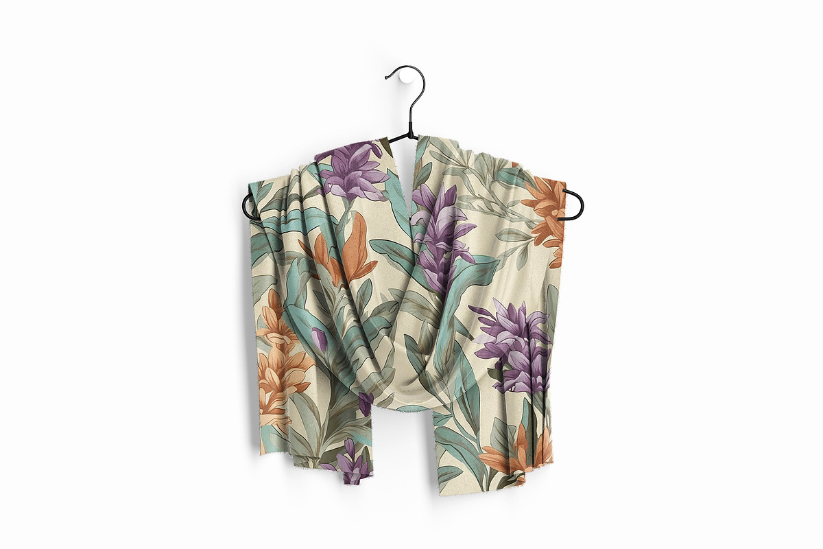 Wool scarf Mockup Part 1, an Apparel Mockup by GraphicVil (Photo 6 of 9)