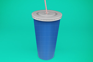 Soda Cups Mockup