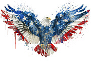 American Eagle Flag Patriotic PNG, an Object Graphic by VetalStock (Thumbnail 5 of 6)