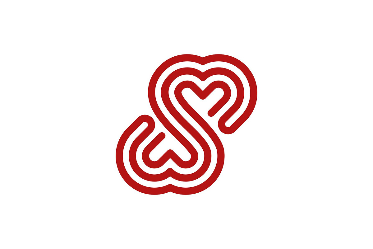 Love Heart People Care Line Art Logo, a Branding & Logo Template by Buqancreative (Photo 1 of 5)