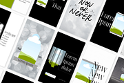 455 Canva Black Instagram Template, a Social Media Template by Emerald Eyes Design (Thumbnail 12 of 12)