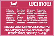 Rocket Romance font, a Blackletter Font by weknow (Thumbnail 5 of 8)