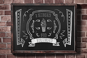 Chalk Cowboys Chalk Font Vintage, a Font by learningkiddos (Thumbnail 6 of 11)