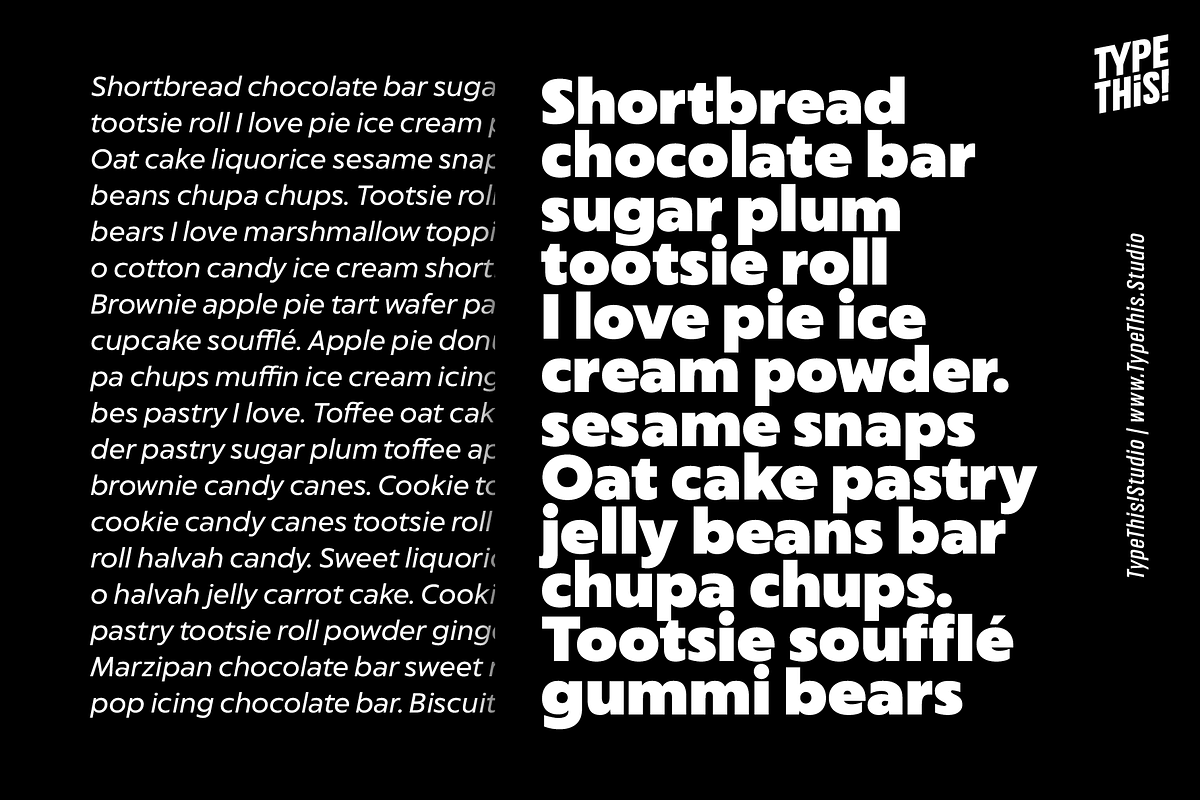 CapturaNowCore Sans Serif Font Bold, a Sans Serif Font by TypeThis!Studio (Photo 3 of 7)