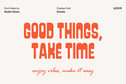 Dumbu - Display Font, a Font by Studio Moara (Thumbnail 4 of 8)