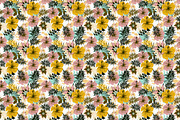 pack of 6 digital flolar pattern, a Pattern Graphic by Pattern Treasures (Thumbnail 4 of 7)