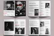 Look Book Magazine Template, a Magazine Template by MightyDesign (Thumbnail 2 of 6)