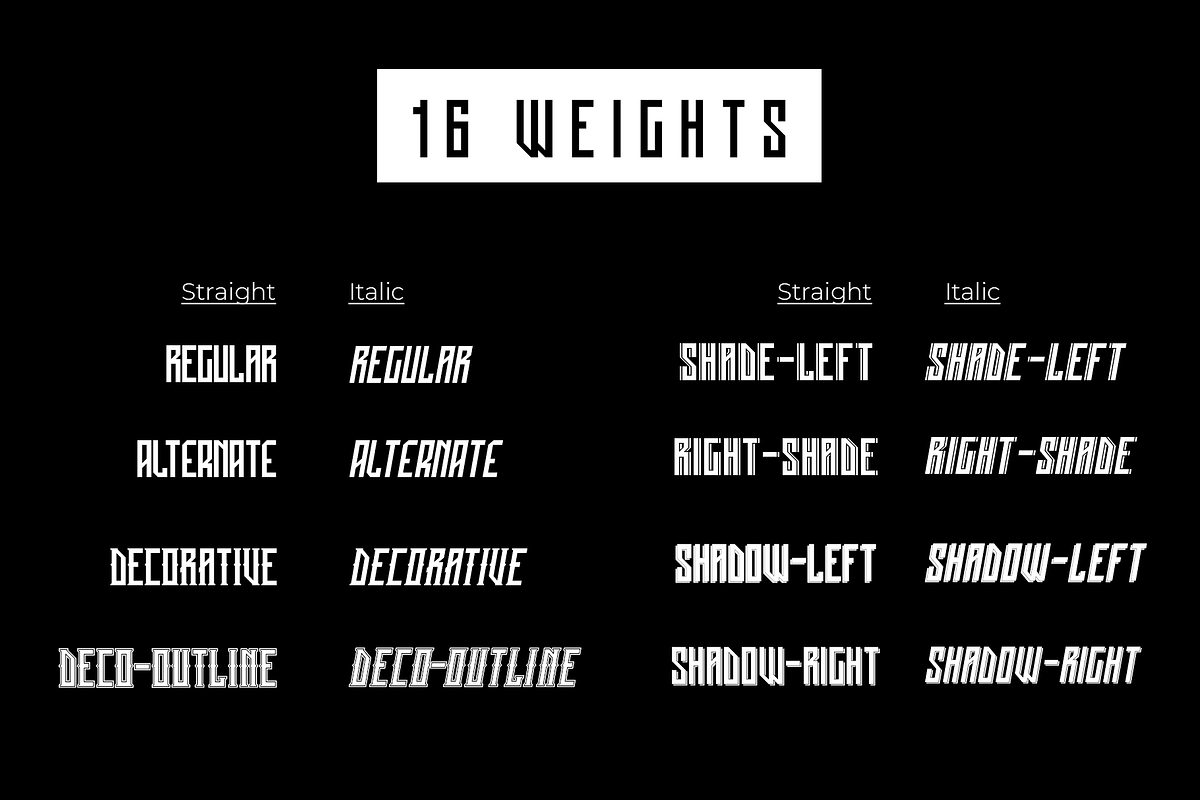 Emperor - Display Typeface preview 4