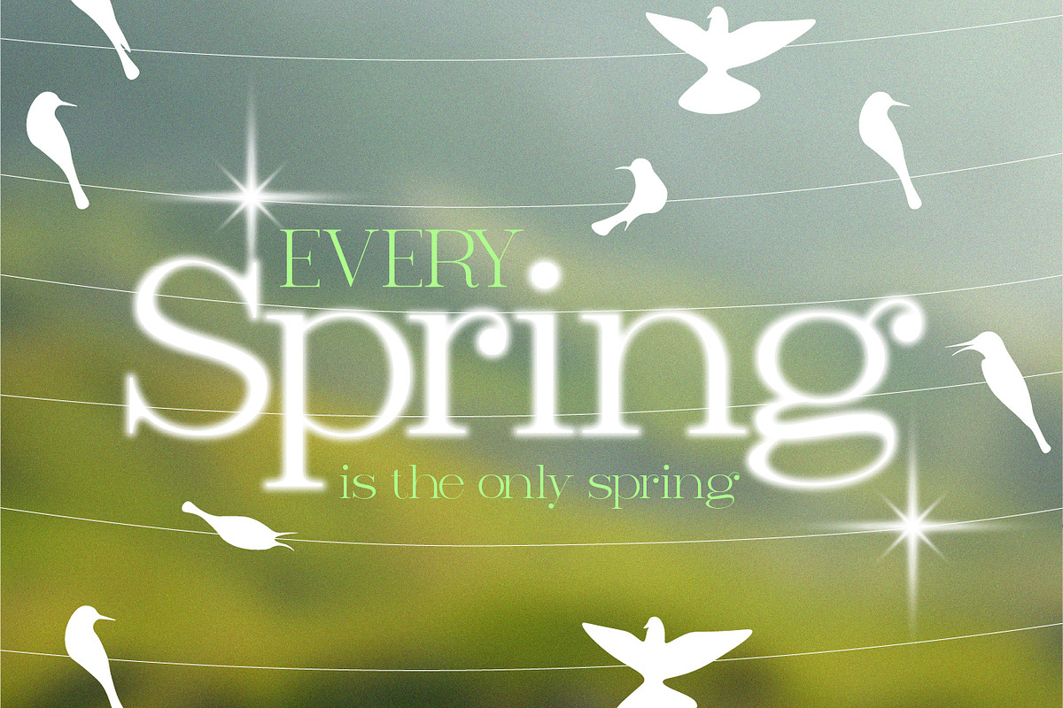 Jina Glow Serif Font, a Serif Font by Vadovastd (Photo 5 of 7)