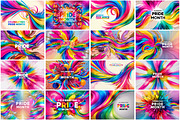 Pride Month Background, a Background Graphic by Forhadx5 (Thumbnail 7 of 12)
