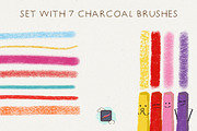 The Procreate Charcoal Box, a Brush Add-On by Just Bia (Thumbnail 2 of 5)