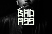 BADASS FONT, a Font by ATV SHOP (Thumbnail 4 of 4)