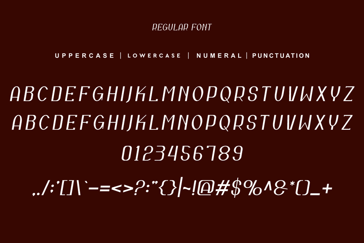 Rajokey - Nature Font, a Sans Serif Font by QR Design Studio (Photo 6 of 8)