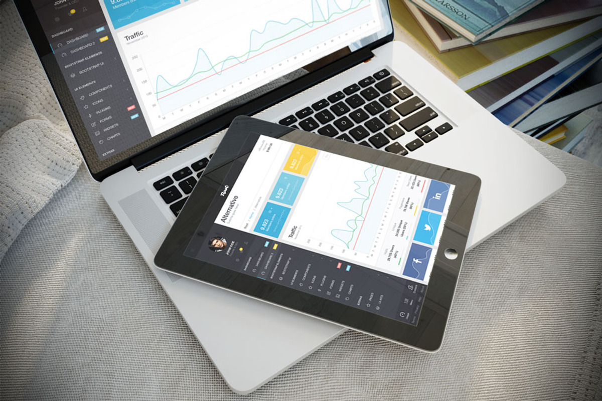 Root Bootstrap 4 Admin Template, a Bootstrap Template by creativeLabs (Photo 2 of 5)
