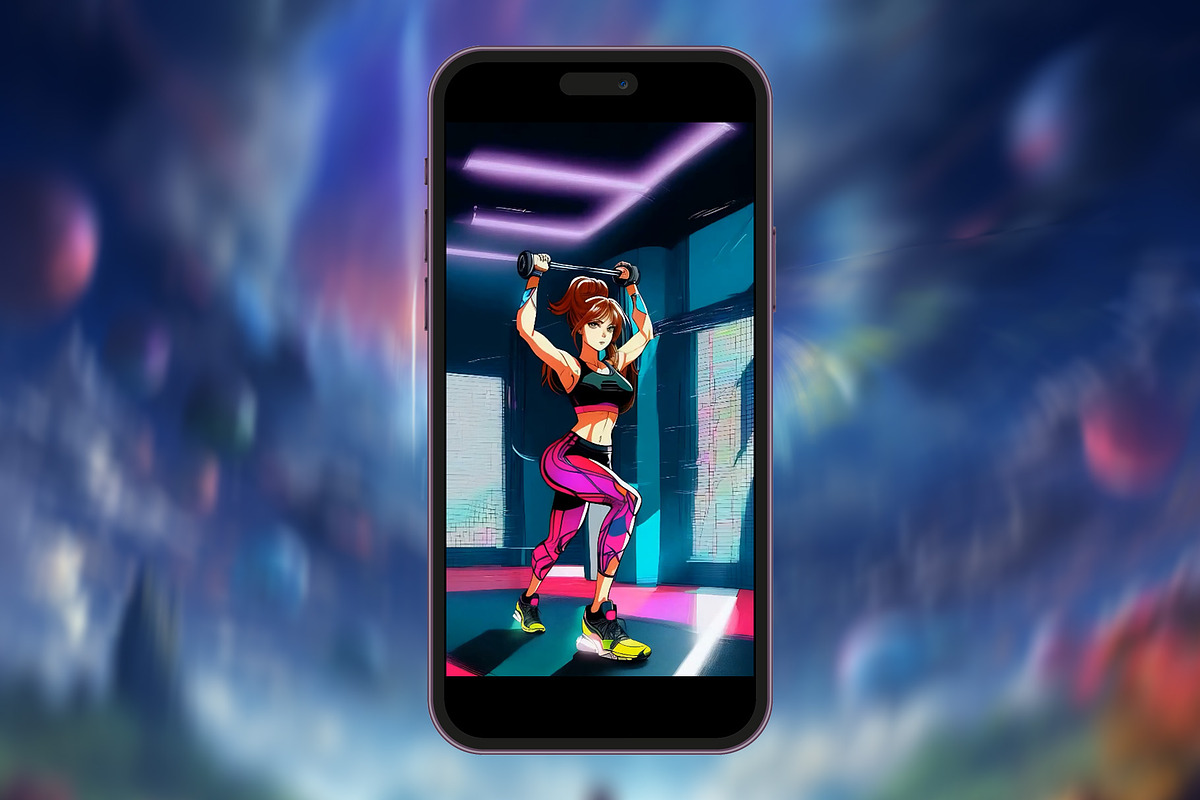 Fitness Girl 1, a Social Media Template by WebDancer