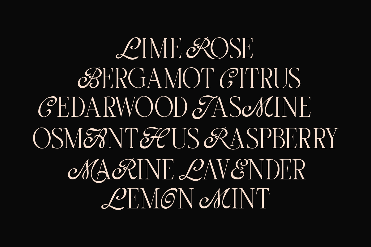 Grimlins Mixed Display Font, a Serif Font by Letterhend Studio (Photo 4 of 10)