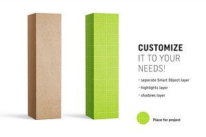 Box Mockup 45x195x45