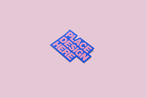 Customizable Sticker Mockup, a Merchandise Mockup by baim_std