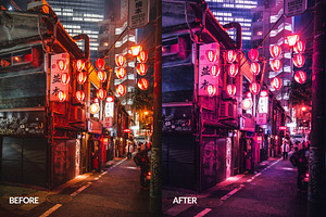 Cyberpunk Photoshop Action