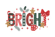 Holly Christmas Quote Decor SVG, an Object Graphic by yasushie (Thumbnail 13 of 16)