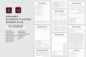 Ultimate Planner Bundle Pack.