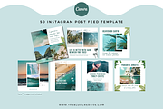 Travel Blogger Instagram and FB, a Social Media Template by The Blog Creative (Thumbnail 3 of 7)
