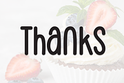 Hello Cupcake | Script Font, a Script Font by Scratchones (Thumbnail 8 of 8)