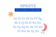 CUTEYA handwritten cute font, a Font by Nonceni (Thumbnail 2 of 19)