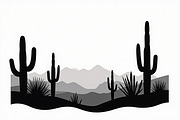 Wild Desert Cactus Scene Set, an Illustration by hafijul (Thumbnail 14 of 15)
