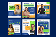 Customer Testimonials + Canva, a Social Media Template by Jiwstudio (Thumbnail 2 of 5)