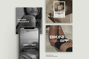 Aesthetic Instagram Templates XIII