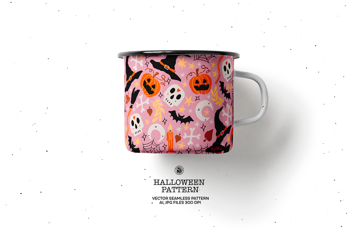 Halloween Vector Pattern, a Pattern Graphic by Webvilla Studio (Photo 4 of 5)
